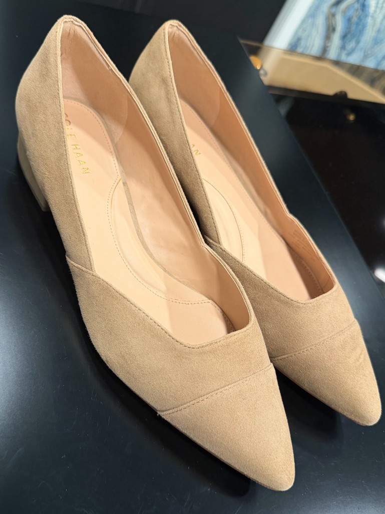 Nwot Cole Haan Women's Vanessa Pointed Toe Skimmer Shoes 9.5